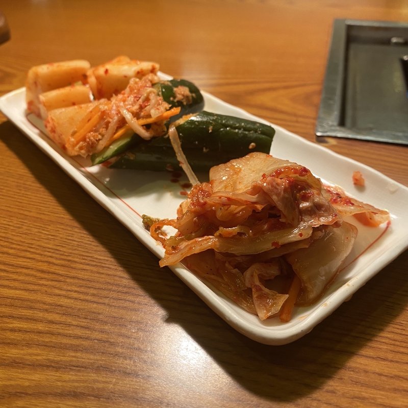 キムチ盛り合わせ(百福 )