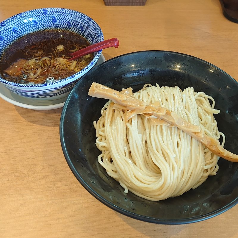 台湾牛肉麺風細つけめん＋大盛り(麺堂 稲葉)