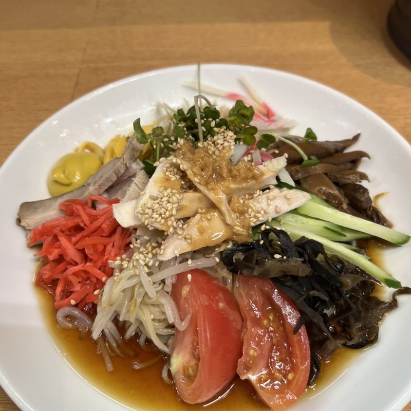 冷やし中華(ラーメン ぱっくん亭 （ぱっくんてい）)