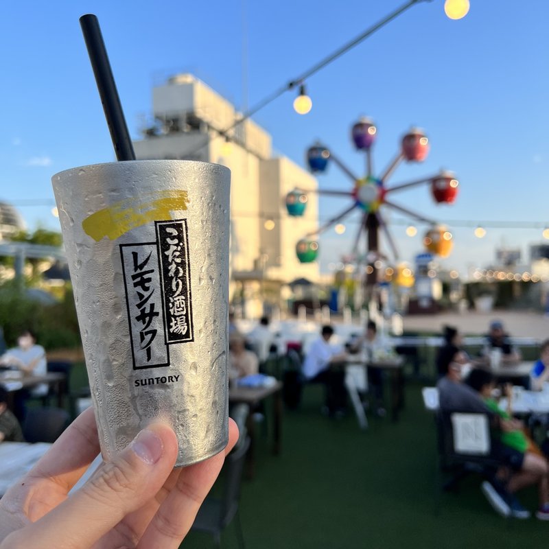 酎ハイ(網焼きBBQビヤガーデン)