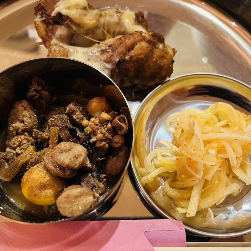 ちょい呑みセット(カレーのぼんチョビ)