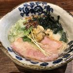 貝白湯拉麺(らーめん砦大阪 京町堀店)