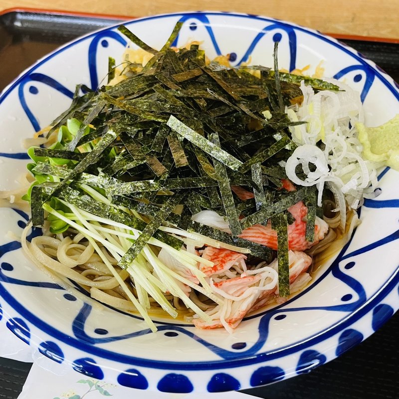 冷したぬきそば(ねぎどん )