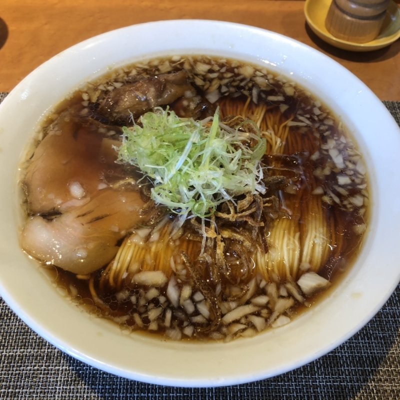 玉葱中華そば(特大)(柴崎亭 )