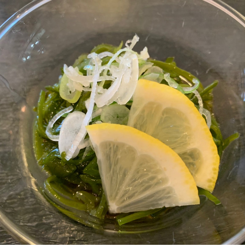 めかぶ酢(道の駅くじのレストラン山海里)