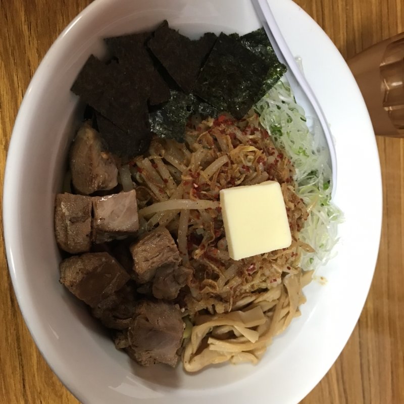 まぜそば(初代麺屋とのさき )