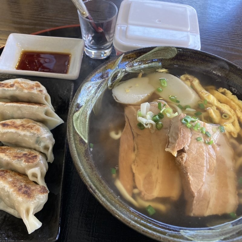 三枚肉そば 中(東江そば 小禄店 （アガリエソバ）)