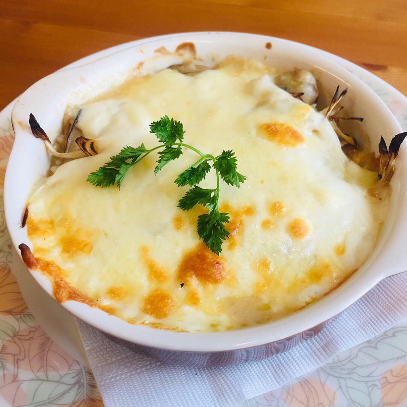 牡蠣と焼き葱のドリア(洋食屋 青空 （ヨウリョクヤ アオゾラ）)