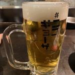 生ビール(名古屋羽根付き餃子 にこにこ餃子 安城店)