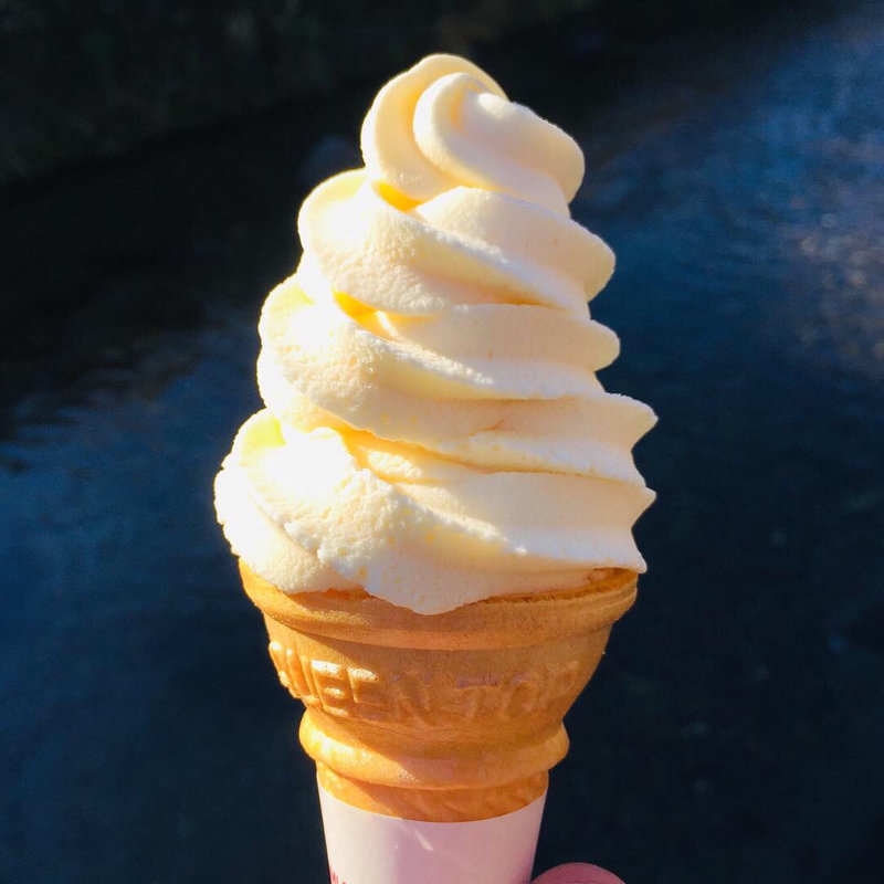 バニラソフトクリーム(渓流摩)