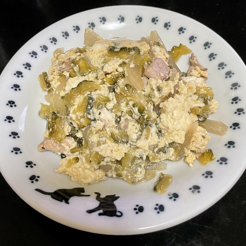 ゴーヤチャンプル(自宅)