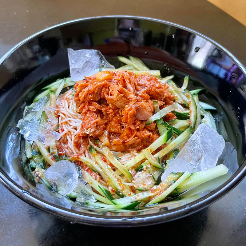 旨辛ソーメン(自宅)