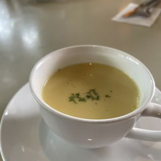 コーンスープ　　ランチセット(菊水 （キクスイ）)