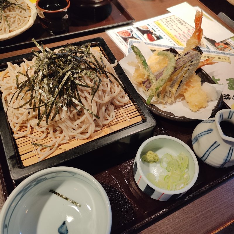 天ざる (冷)(そば　きらり)