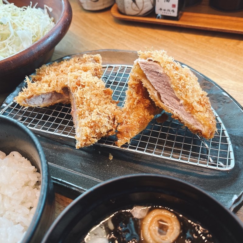 金華豚ヒレかつ膳80g(平田牧場コレド日本橋店)