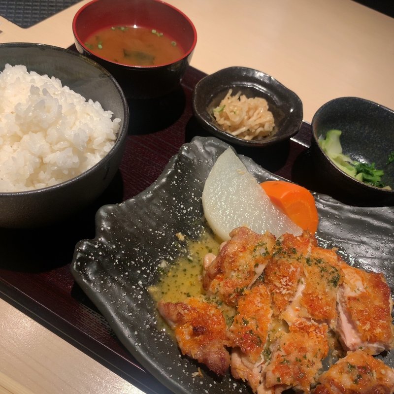 小悪魔焼きチキン御膳(焼鳥　代官山　いちりん)