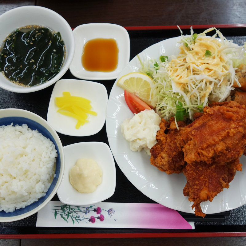 唐揚げ定食(中国飯店)