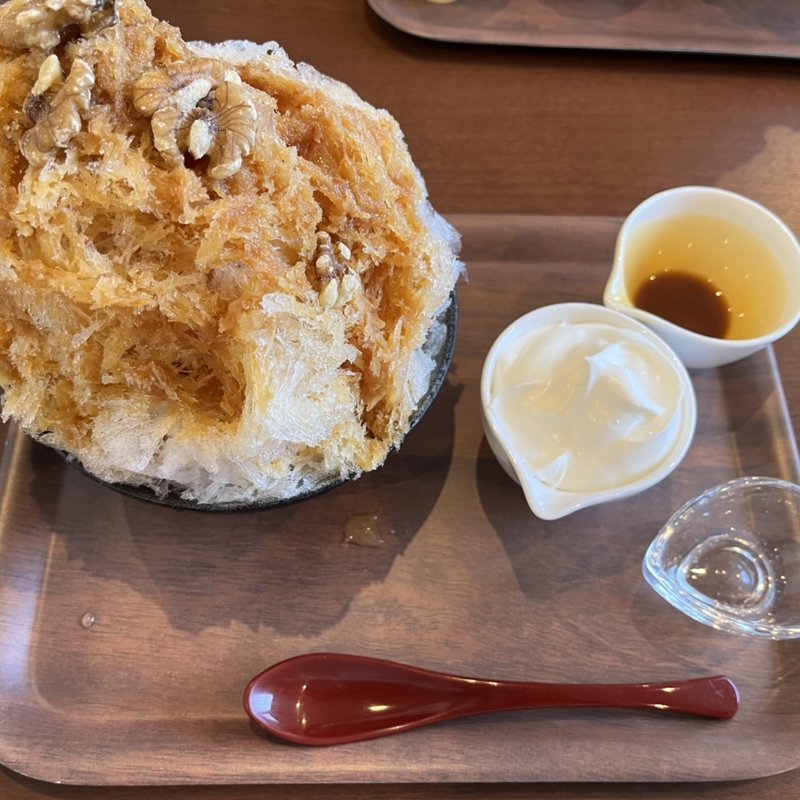 キャラメル生クリーム(珈琲喫茶 ちゃまめ)