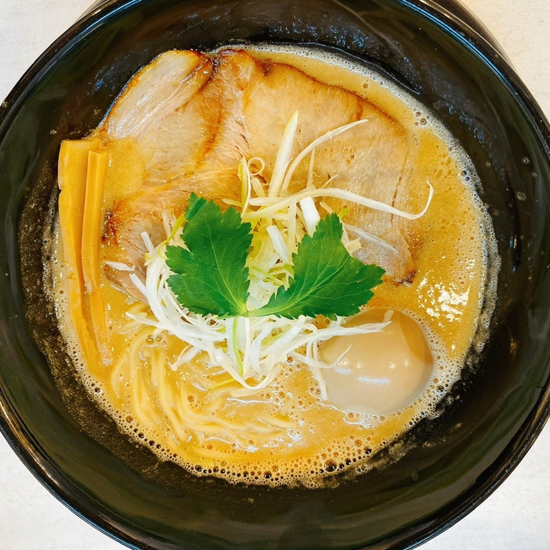 魚介・鶏白湯味玉(らーめんStand R&R 3号店)