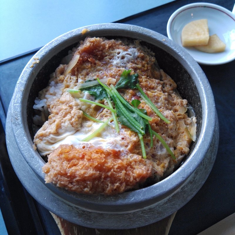 釜かつ丼セット(蔵王山頂レストハウス )