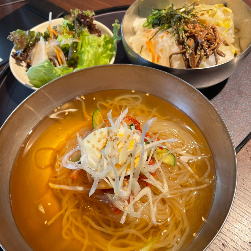 冷麺ランチ(焼肉や とんちゃん亭)