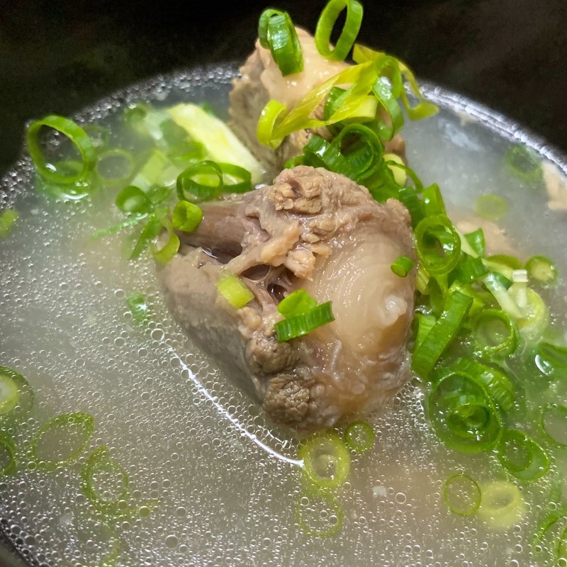 本日のおすすめ　テールスープ(おうちごはん わりかん)