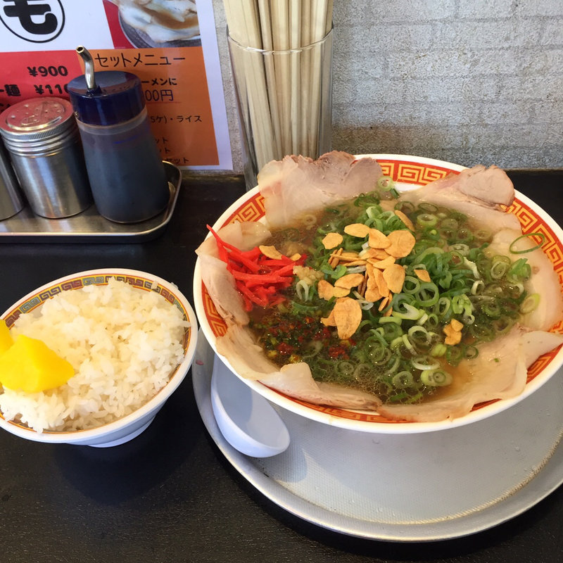 中華そば ギョーザ＋ライスセット(もっこす 松原店)