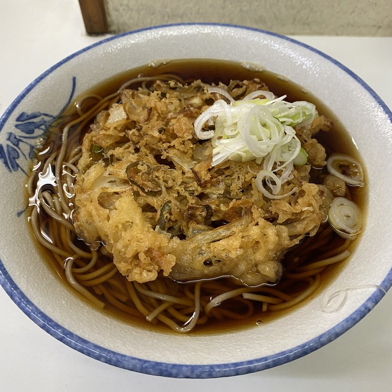かき揚げそば(新角)
