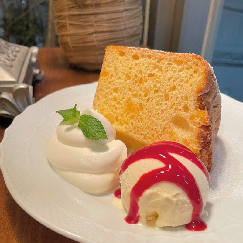 米粉のシフォンケーキ オレンジ(CAFE FACON （カフェ ファソン）)