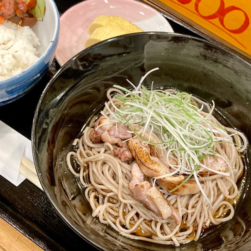 鴨なんば蕎麦定食(なみ一 （【旧店名】七三一）)