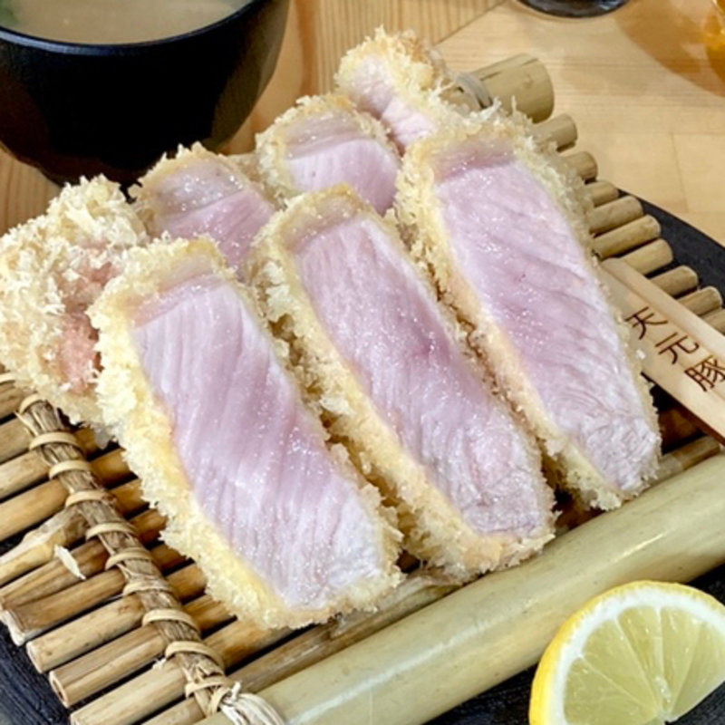 天元豚ロース230g(熟成とんかつ専門店 花ひらく)