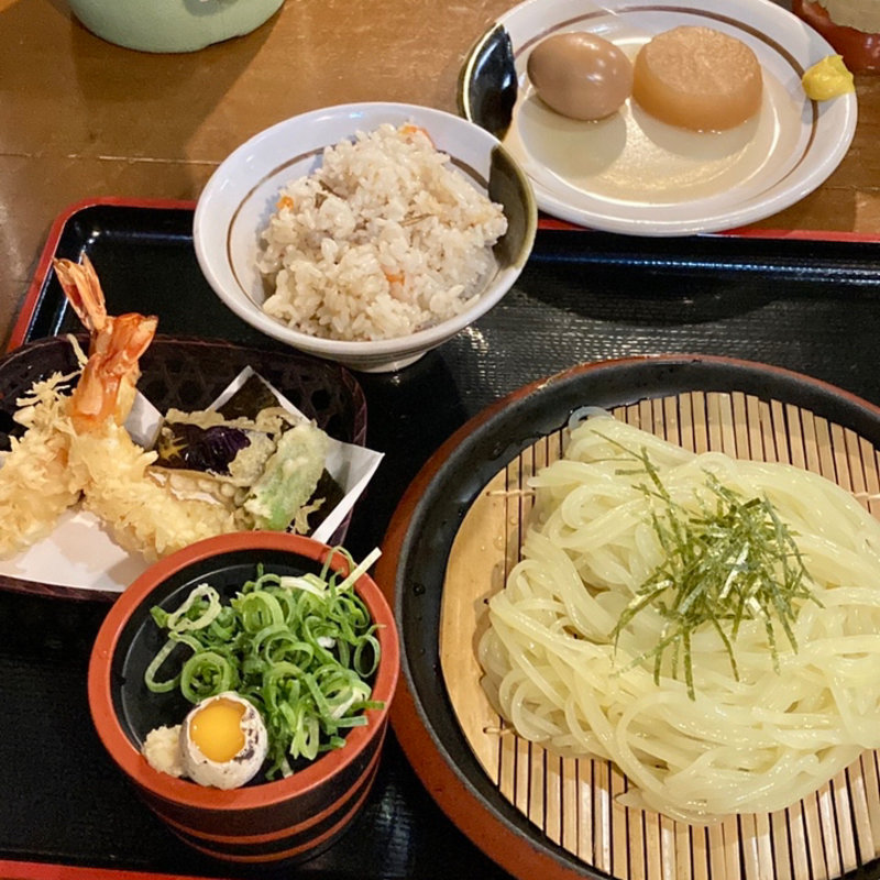 天ざる(麺処 細屋)