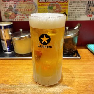 生ビール(らあめん渋英)