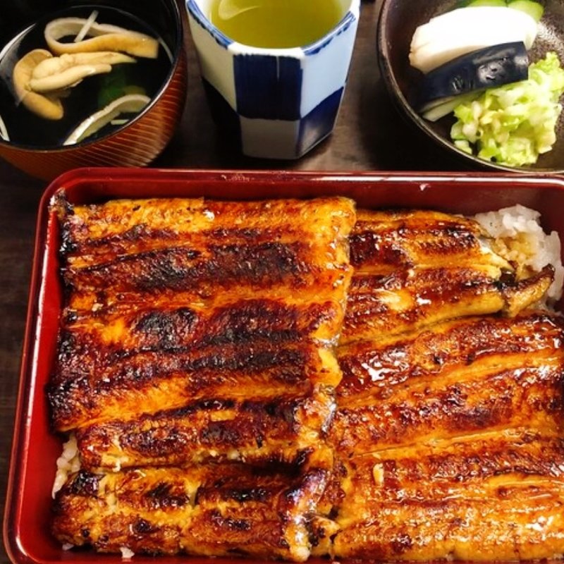 鰻重定食 特上(八つ目や にしむら 目黒店)