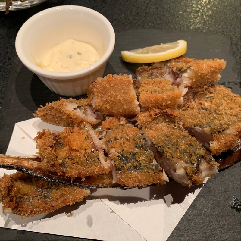 極！生アジフライ(大衆酒場 金魚 )