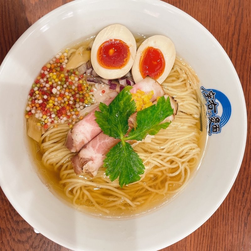 だし塩ラーメン(座右の麺)
