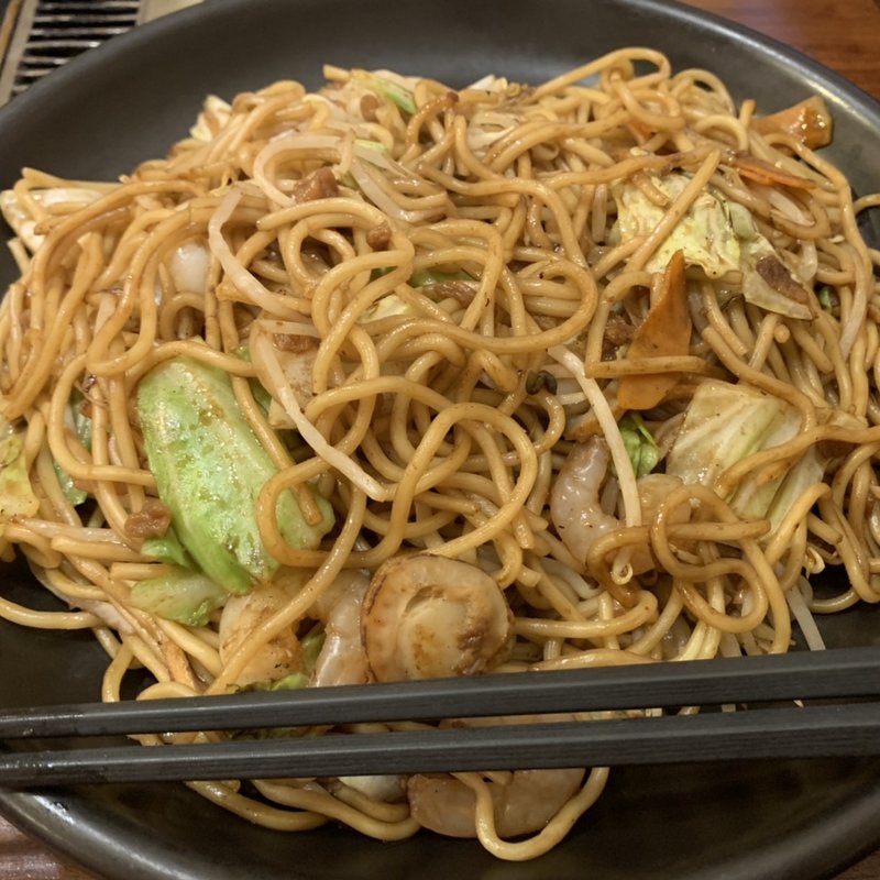 海ミックス焼きそば(どんどん亭 鍋島店 )