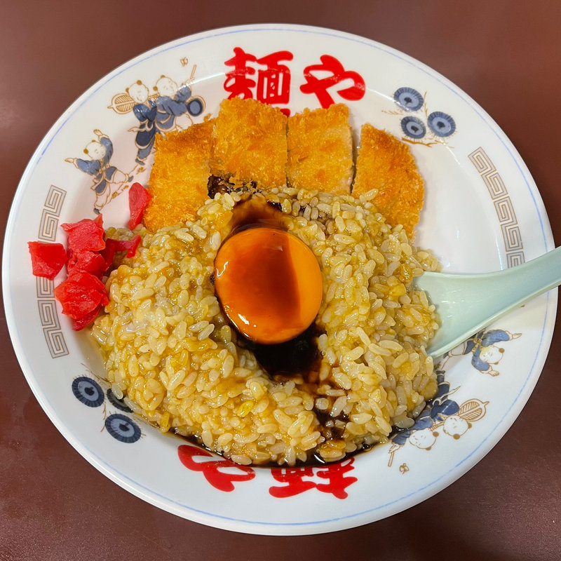 カツカレー飯(らー麺や)