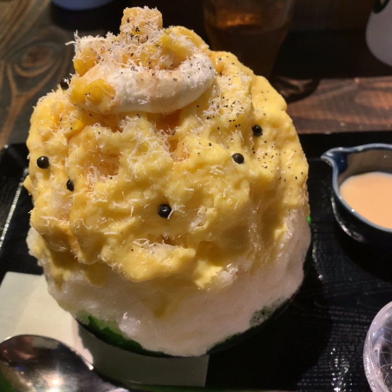 とうもろこしミルク(神保町 志膳)