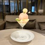 Peach ice crush!(リーガロイヤルホテル京都 )