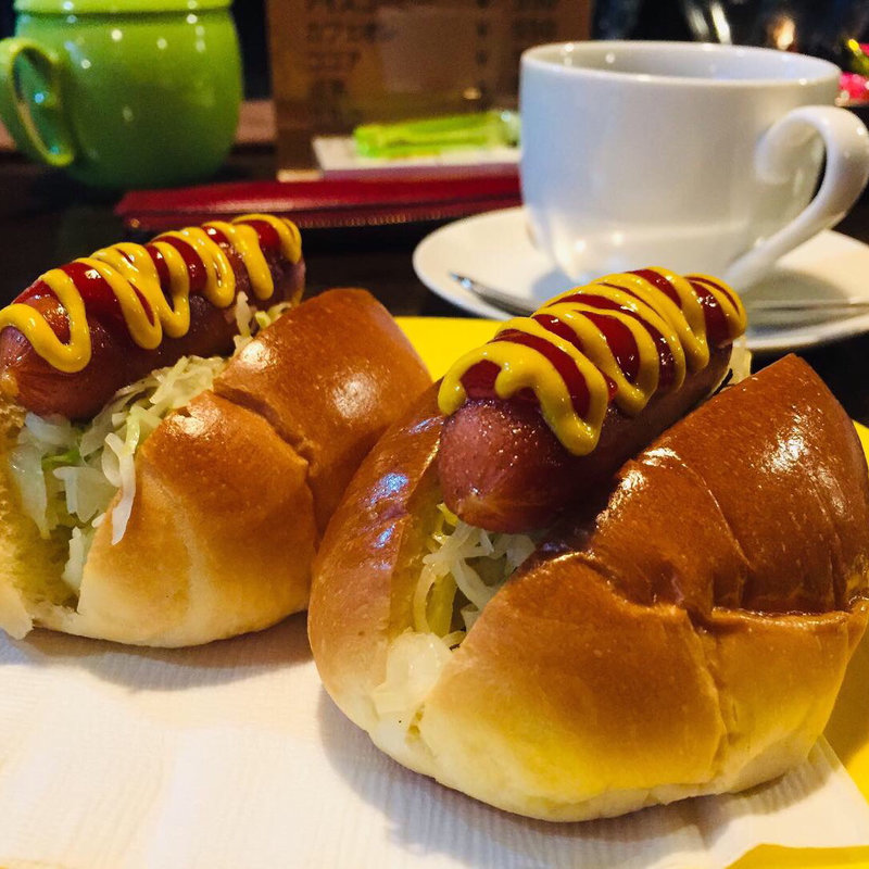 ホットドッグ(珈琲ぼうたん)