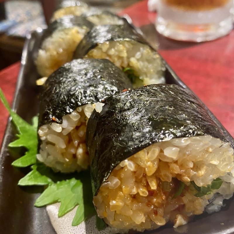 チャンジャ巻き(てっぱん家 的場店 )