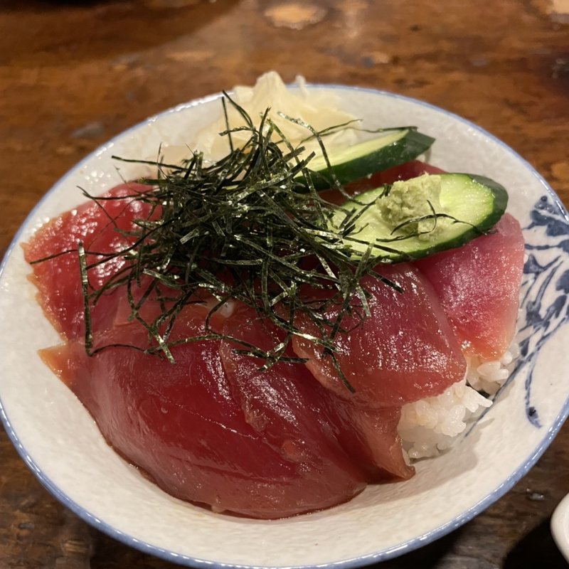 鉄火丼(左々舎(ささや))