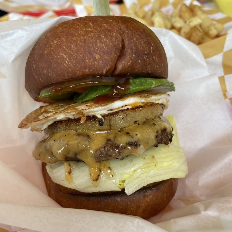 メキシカンルチャバーガー(ジェッタバーガーマーケット （JETTA BURGER MARKET）)