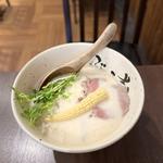 牛白湯(牛骨ら〜めん ぶっこ志 北浜店)