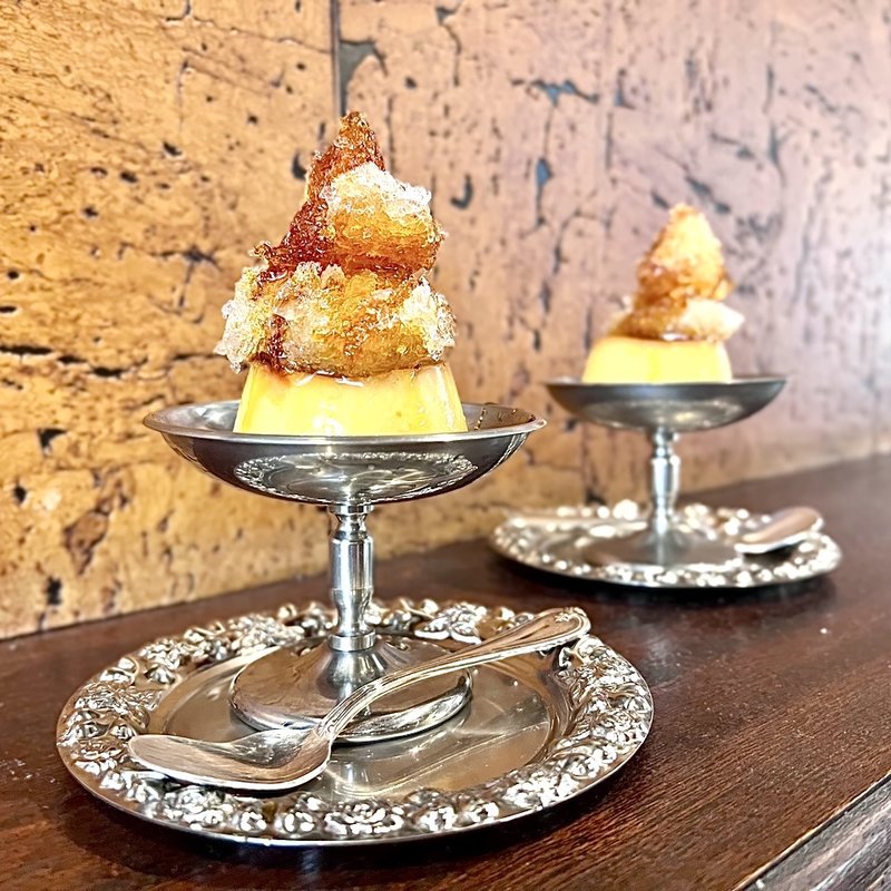 自家製プリン(喫茶ルプラ )