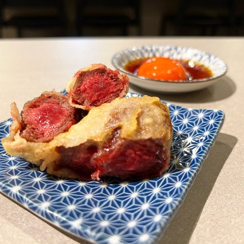 国産赤身肉天(てんぷぅ)