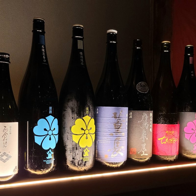 大分の銘酒「百合仕込み」「八鹿 本醸造」「薫長」「鷹来屋」「ちえびじん」(誦月)