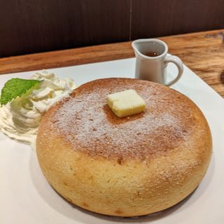 石窯焼きホットケーキ(石釜 ベイクブレッド 茶房 タムタム （石釜 bake bread 茶房 TAM TAM）)