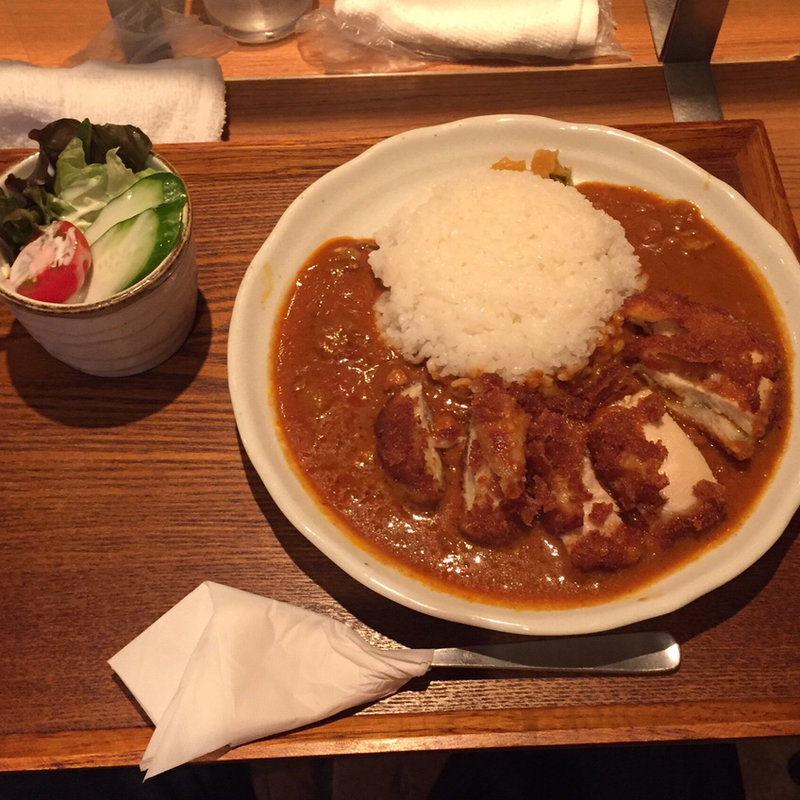 チキンカツカレー(家庭料理 ひまわり)